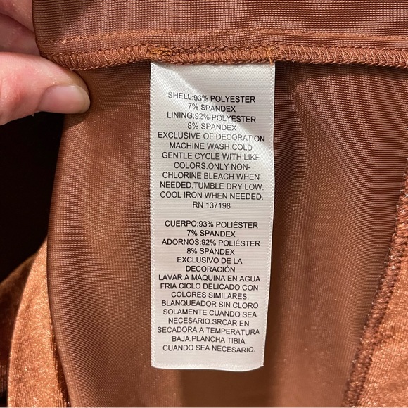 Danielle Bernstein Velvet Mini Dress Size XSmall Color Wine - Picture 4 of 4